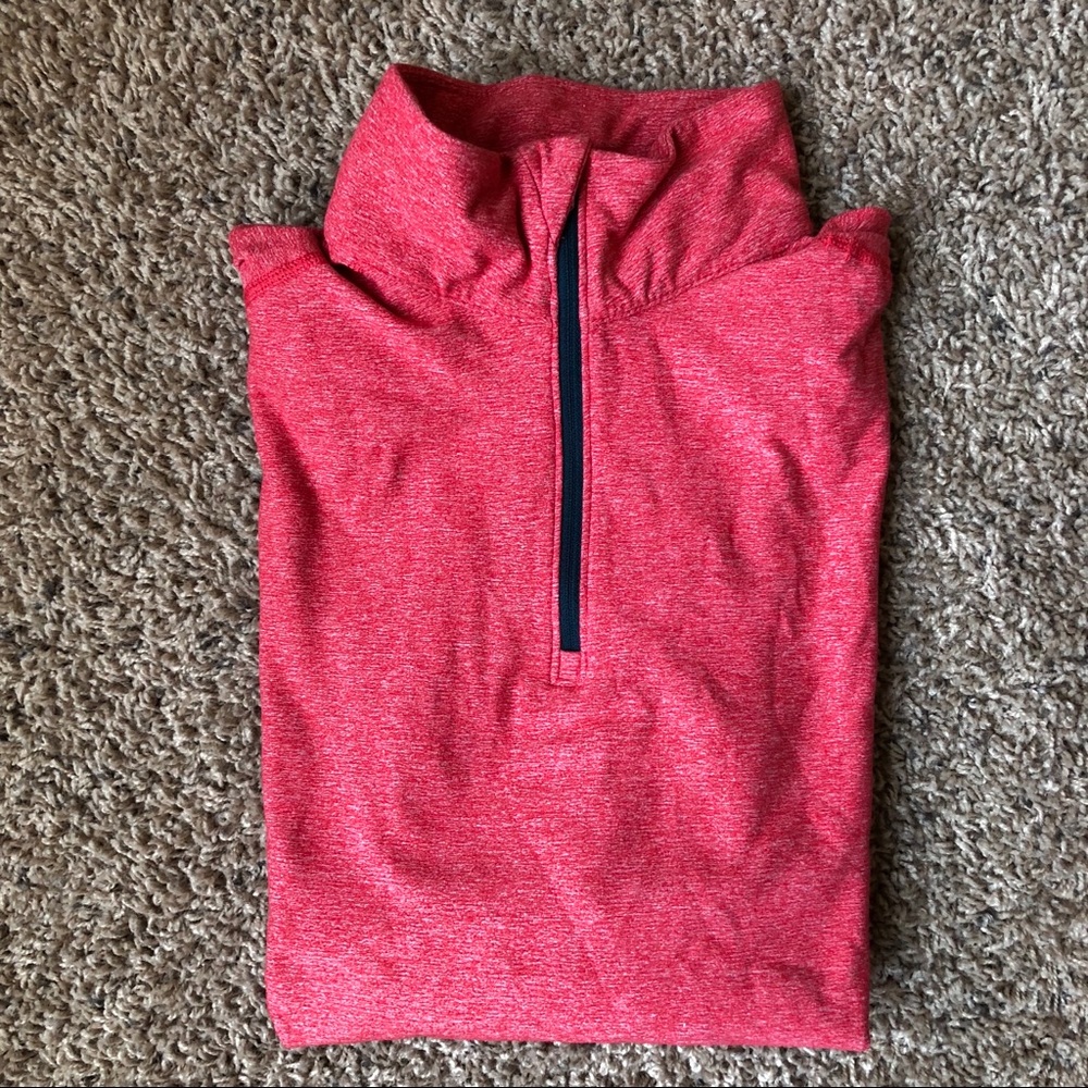 Lululemon Surge Half Zip - red Medium